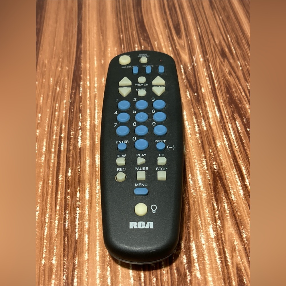 RCA Remote Control Black RCU300T